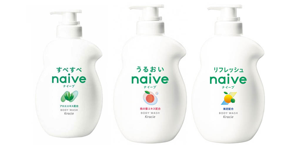 Sữa tắm Kracie Naive 530ml mẫu mới