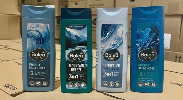Sữa tắm gội Balea Men 3 in 1 Sport Duschgel ...