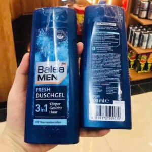 Sữa tắm gội Balea Men 3 in 1 Sport Duschgel ...