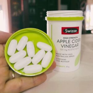 Viên giấm táo hỗ trợ cân nặng Úc Swiss...