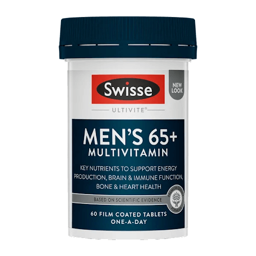 Men’s 65+ Multivitamin: cho nam từ 65 tuổi.