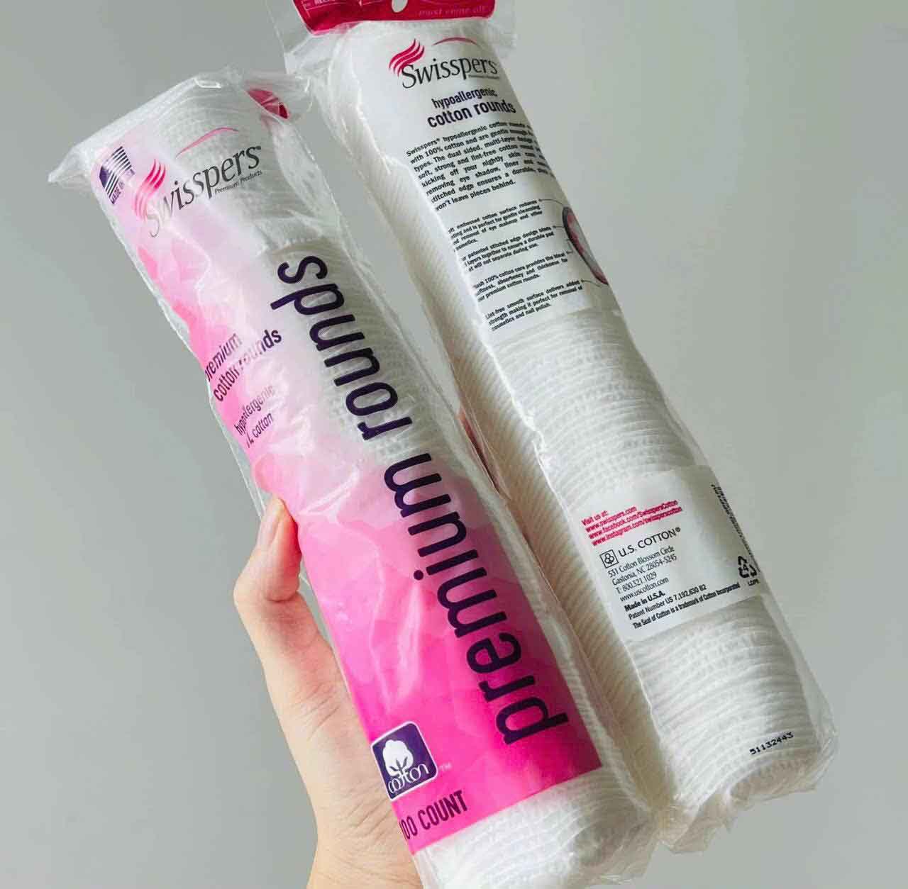 Swisspers Premium Cotton Rounds
