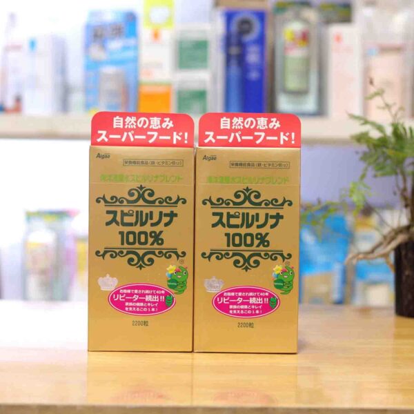 JAPAN ALGAE – Tảo xoắn SPIRULINA 2200 vi...