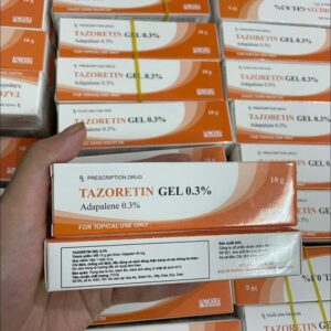 Tazoretin Gel 0.3% trị mụn ẩn 10gr