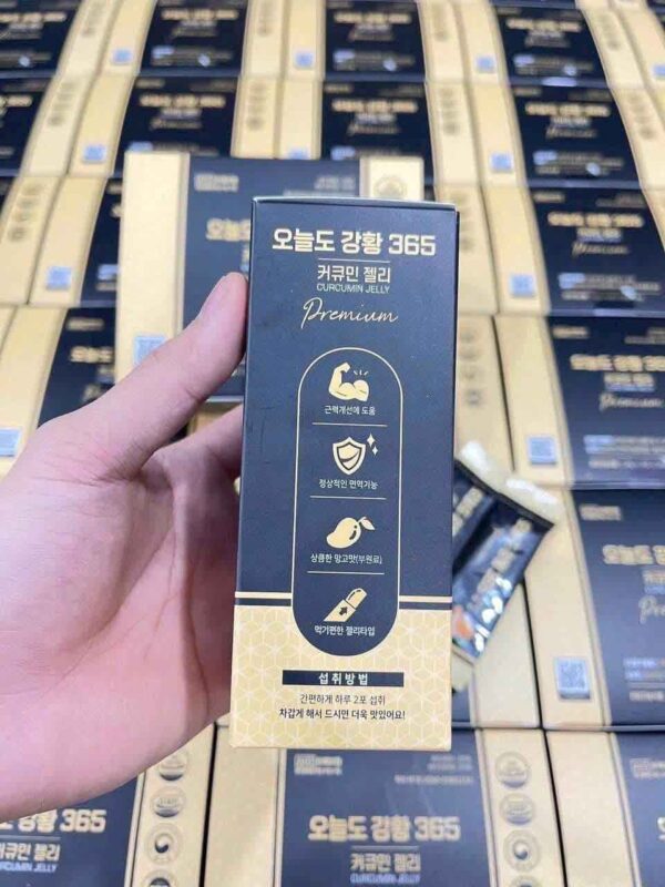 Thạch Nghệ Collagen Nano Curcumin Jelly 365 Vị Xoài 30 Gói - Hình ảnh 4