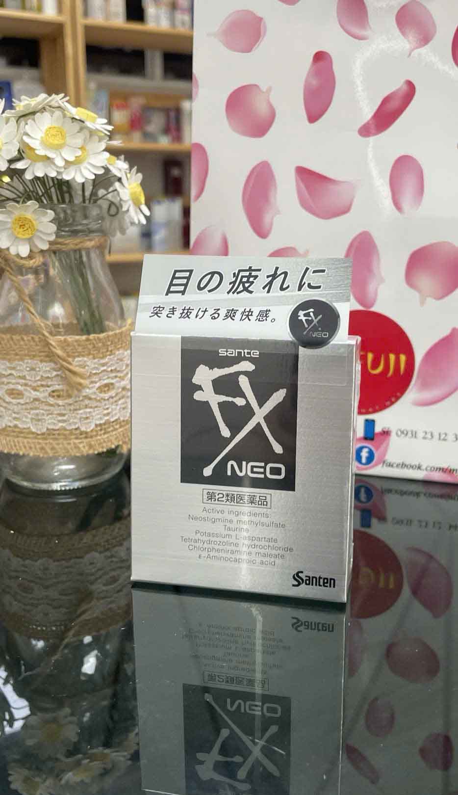 Thành phần thuốc nhỏ mắt Nhật Sante FX Neo