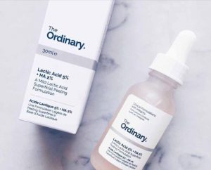 Thành phần của The Ordinary Lactic Acid 5% + HA