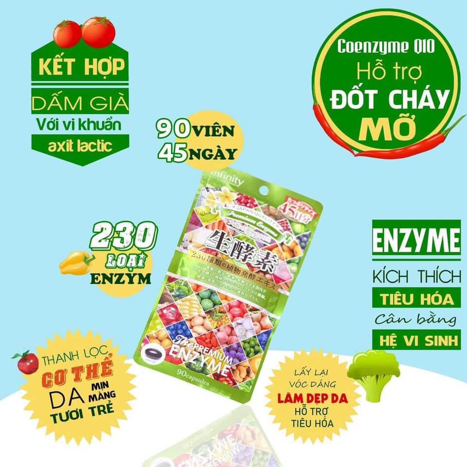 Công dụng Enzyme 230 loại rau củ 