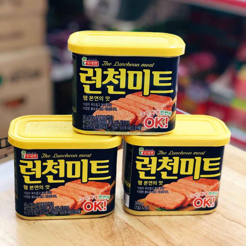 Thịt hộp Lotte Lunchoen Meat 340g