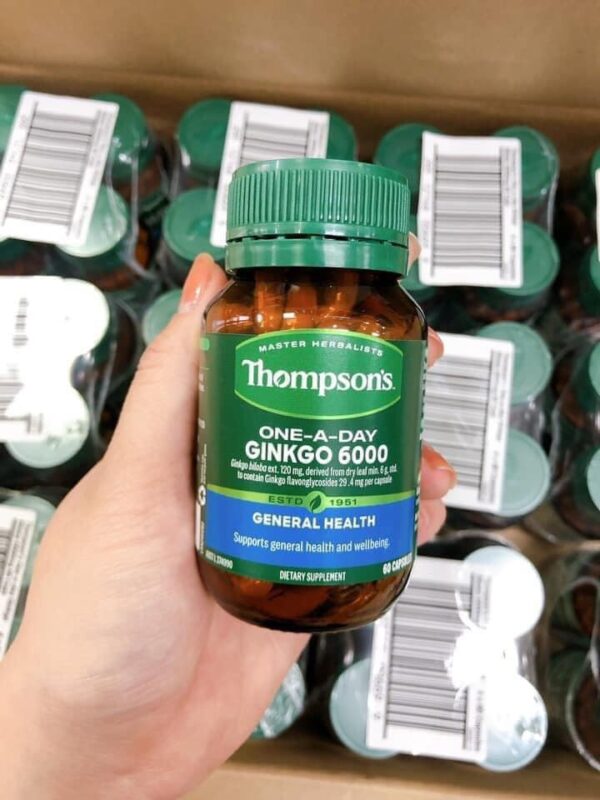 Viên uống bổ não Thompson’s Ginkgo 600...