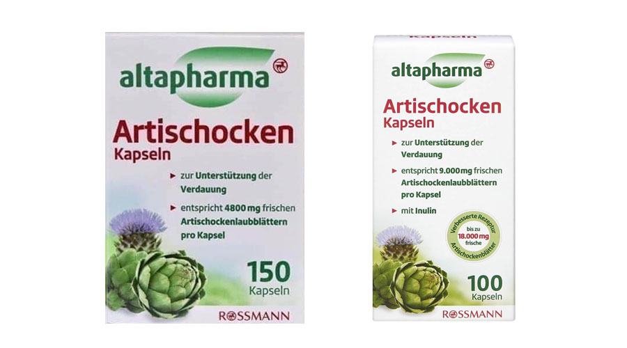 Thuốc Bổ Gan Artischocken Kapseln Altapharma
