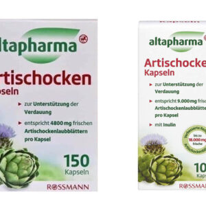 Viên uống Bổ Gan Artischocken Kapseln Altapha...