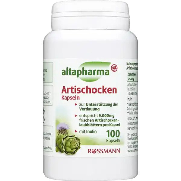 Thuốc Bổ Gan Artischocken Kapseln Altapharma Đức 100 viên