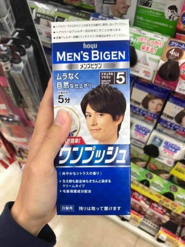 Nhuộm Tóc Men’s Bigen Cho Nam