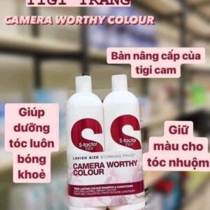 Bộ dầu gội Bed Head Tigi trắng S Factor 75...