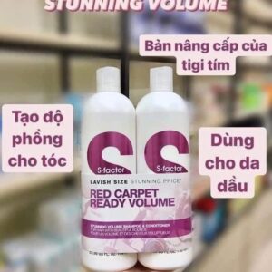 Bộ dầu gội Bed Head Tigi trắng S Factor 75...