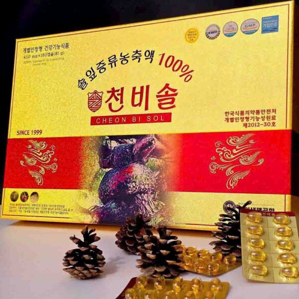 Tinh Dầu Thông Đỏ Cheon Bi Sol Hàn Quốc 1...