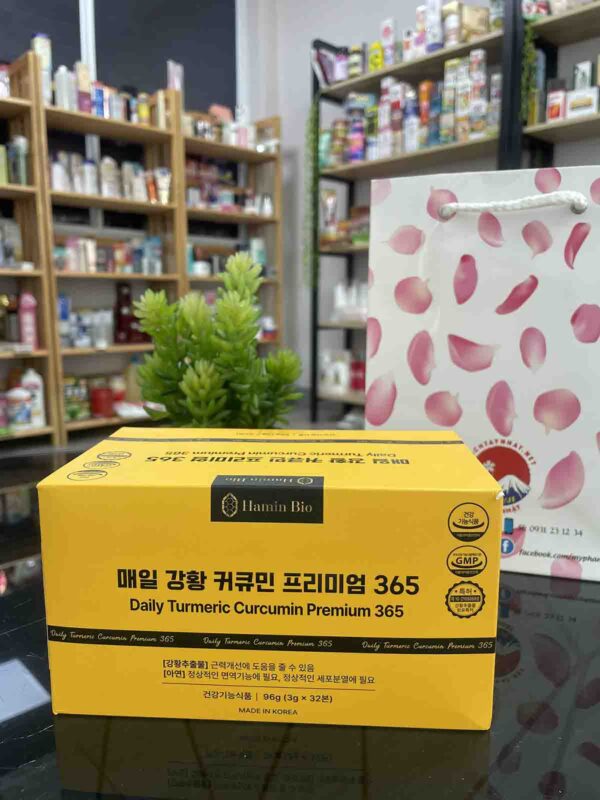Tinh Nghệ Daily Turmeric Curcumin Hamin Bio Hàn...