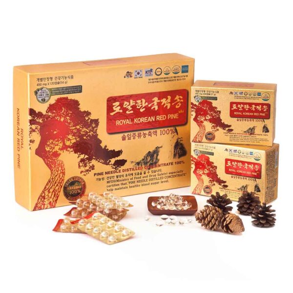 Tinh dầu thông đỏ Royal Korean Red Pine 120 ...