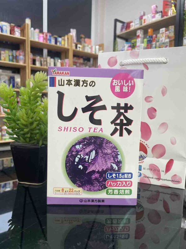Trà Tía Tô Túi Lọc Shiso Tea Yamakan Nhật ...