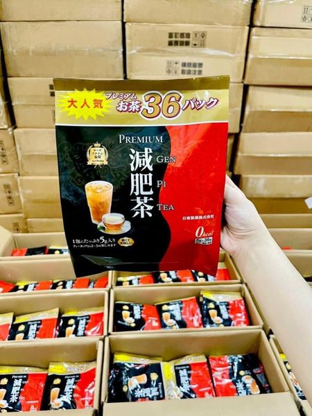 Công dụng của trà hỗ trợ thải độc, giảm cân Genpi