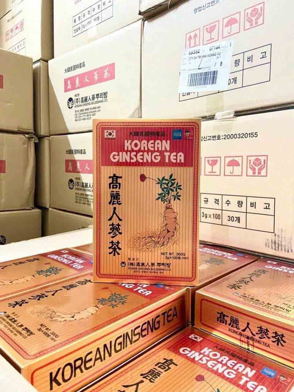 Trà hồng sâm Buleebang Korean Ginseng Tea