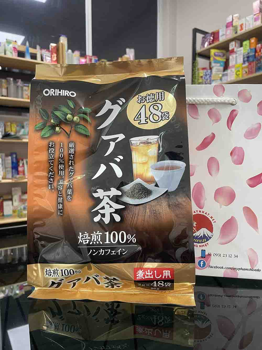 Trà ổi Orihiro Nhật Bản 48 gói