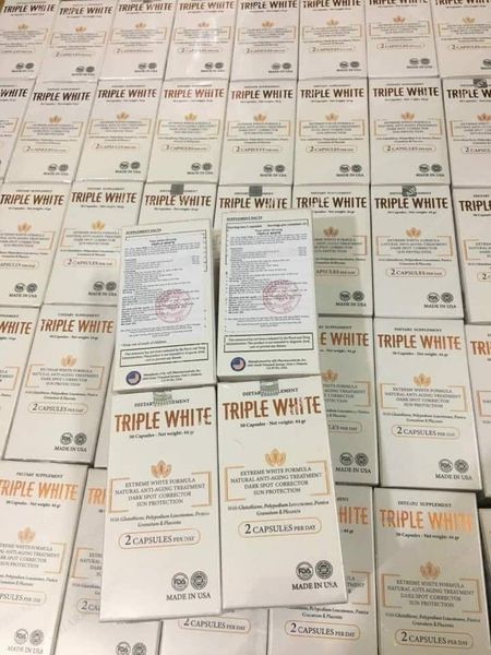 Viên uống trắng da Triple White có tốt không?