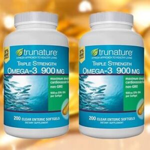 Dầu Cá Trunature Triple Strength Omega 3