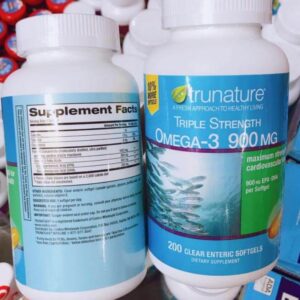 Dầu Cá Trunature Triple Strength Omega 3