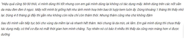 Kem tẩy nốt ruồi Tsubuporon REVIEW 
