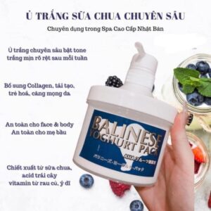 Ủ trắng sữa chua Balinese Yogurt Pack 500gr