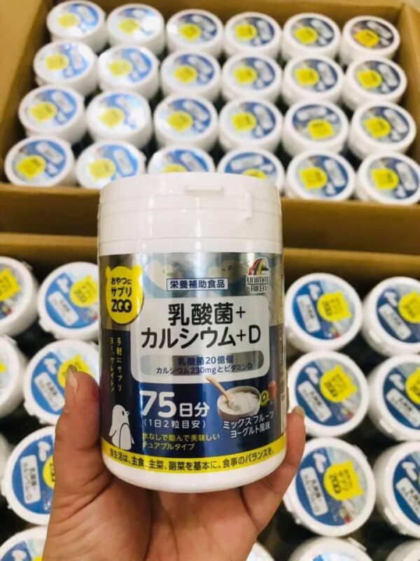 Kẹo Bổ Sung Canxi Và Vitamin D Cho Bé UNIMAT...
