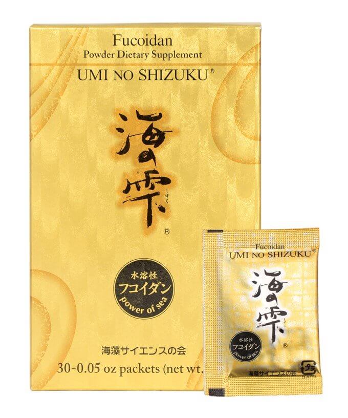 Umi No Shizuku Fucoidan vàng nội địa Nhật có mấy loại?