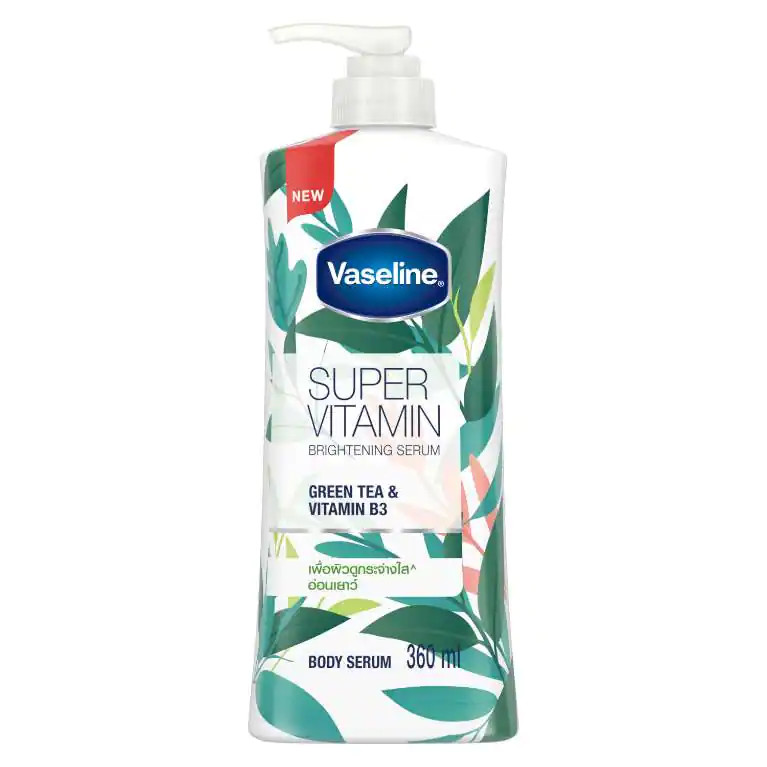 Body Vaseline Super Vitamin Green Tea: hương trà xanh