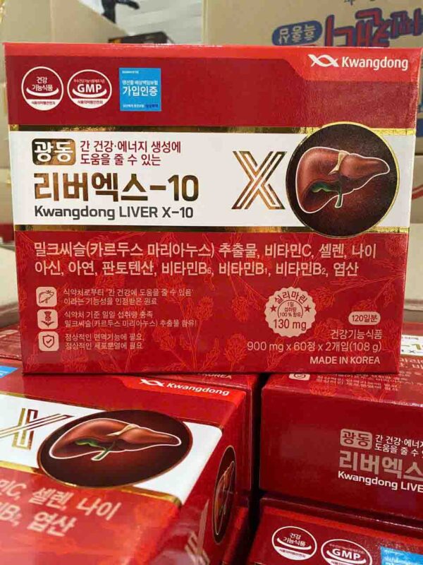 Viên Bổ Gan Kwangdong LiverX-10 Hàn Quốc