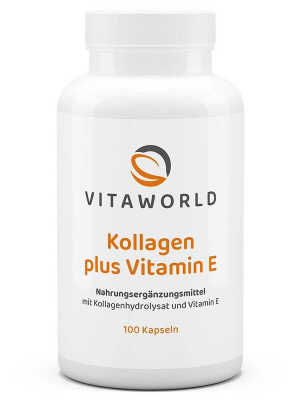 Viên Uống Đẹp Da Kollagen Plus Vitamin E Của Đức 100 Viên - Hình ảnh 2