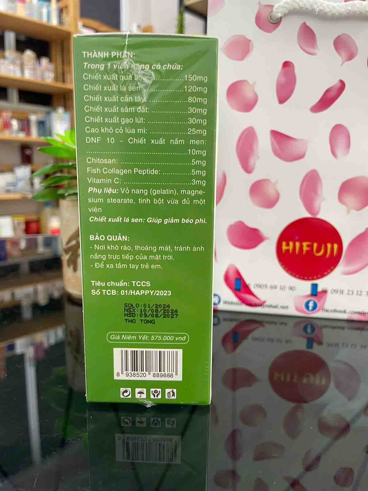 Viên Uống Thảo Mộc Giảm Cân Tiến Hạnh Chính Hãng