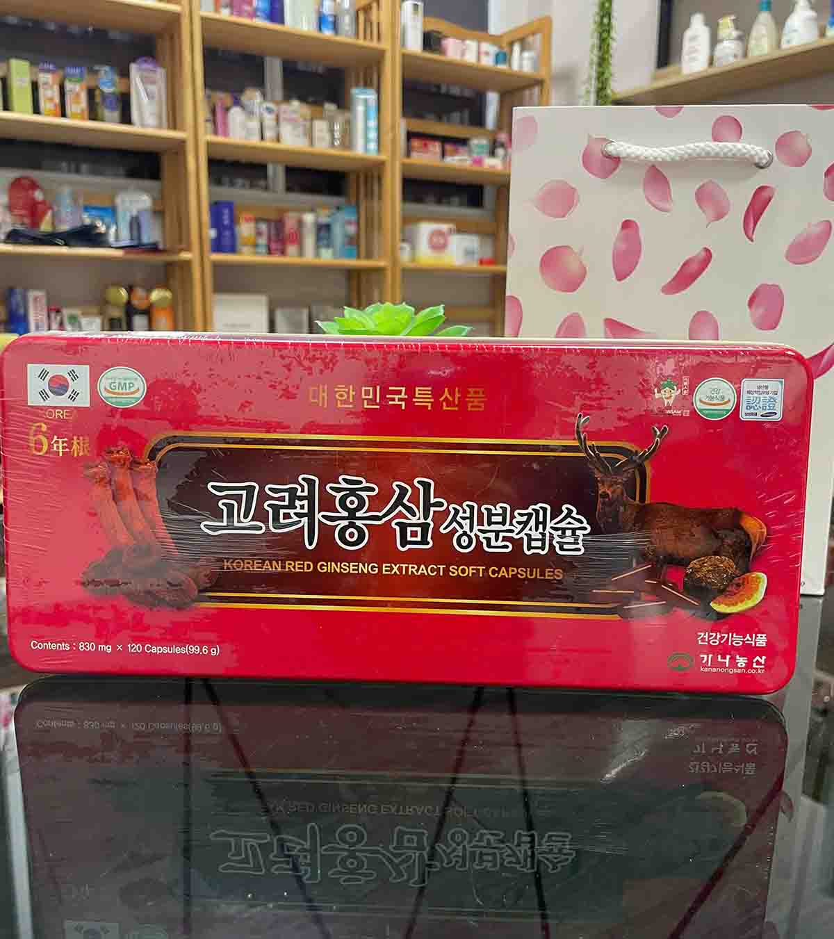 Viên đạm sâm nhung hươu Hàn Quốc Kana Nongsan 120 viên