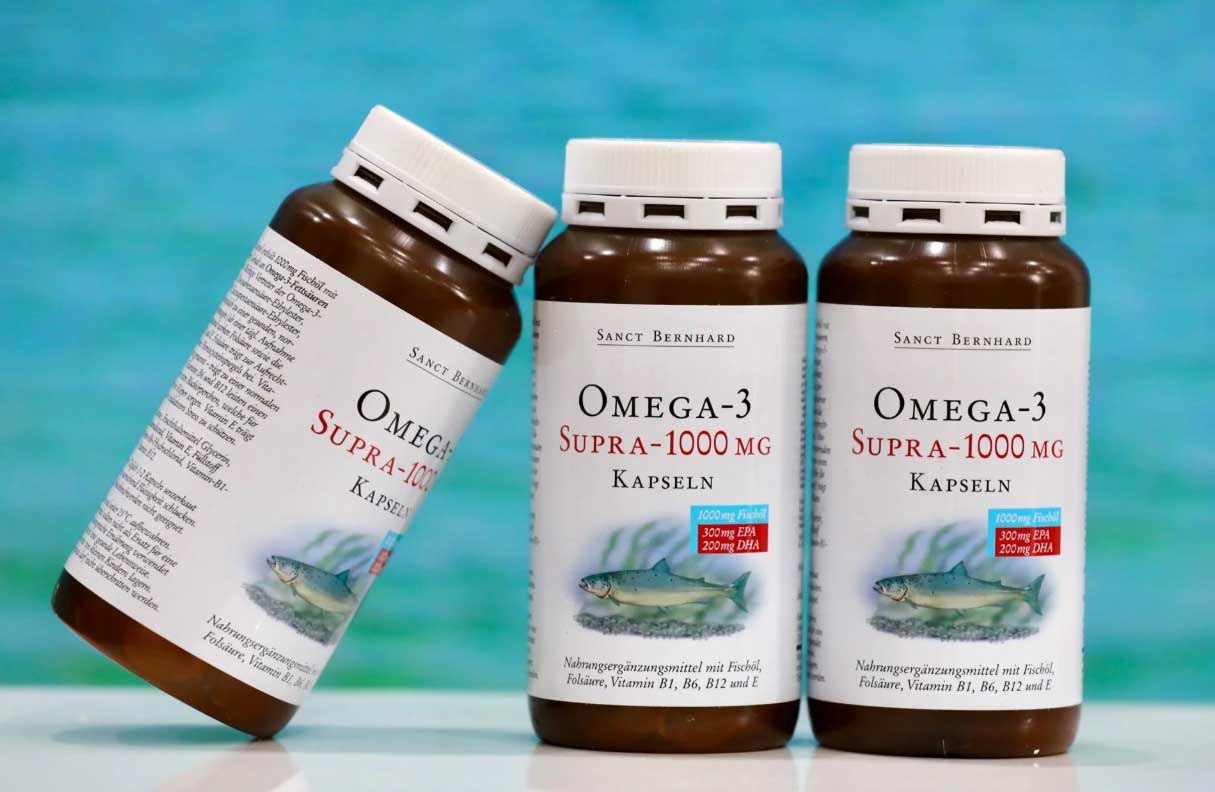 Viên dầu cá Sanct Bernhard Omega 3 Supra 1000 mg