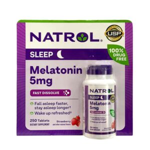 Kẹo hỗ trợ ngủ ngon Natrol Gummies Melaton...