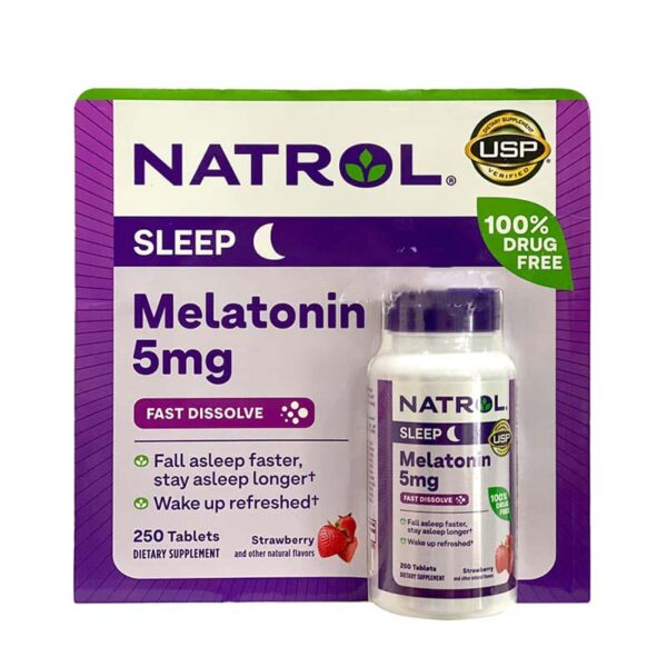 Kẹo hỗ trợ ngủ ngon Natrol Gummies Melaton...
