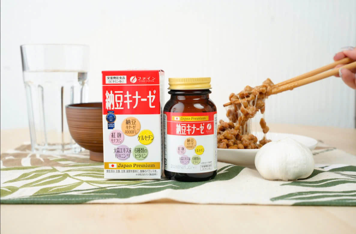 Viên phòng ngừa đột quỵ Fine Japan Nattokinase 4000FU