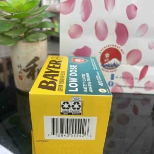 Viên uống Bayer Low Dose Aspirin 81mg 400 viên...