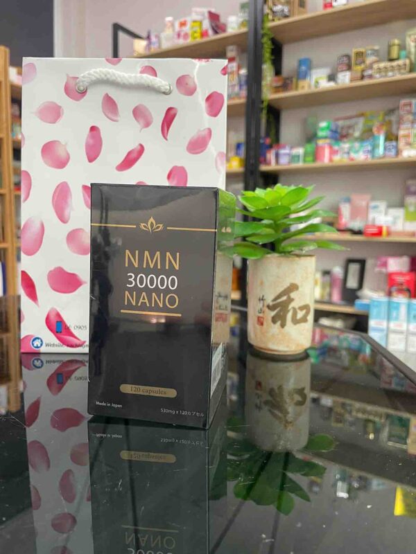 Viên uống NMN 30000 Nano Nhật Bản Chính Hãng 120 viên - Hình ảnh 2