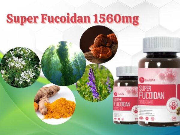 Viên uống Super Fucoidan 1560mg No.1USA chính ...