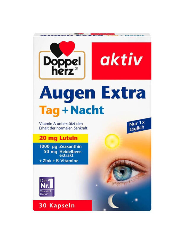 Viên uống bổ mắt Doppelherz Augen Extra của Đức - Hình ảnh 2