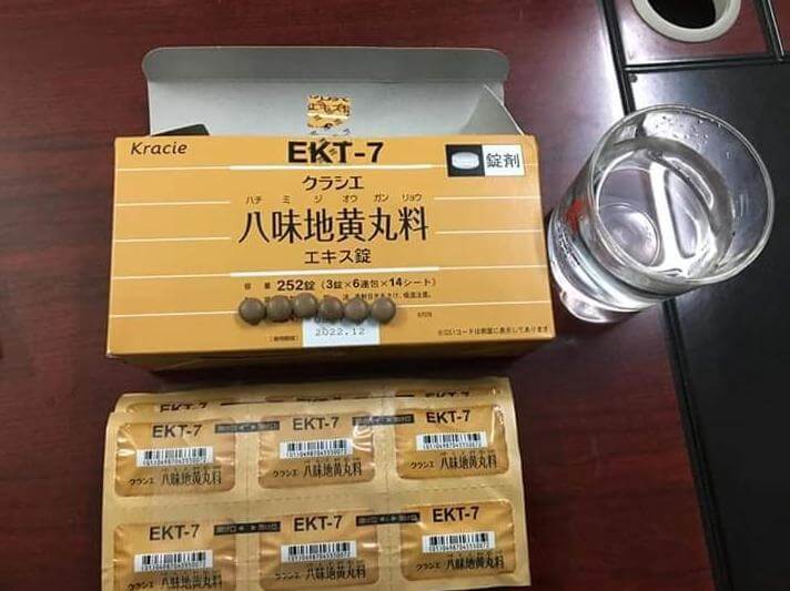 Hướng dẫn sử dụng viên uống bổ thận Kracie