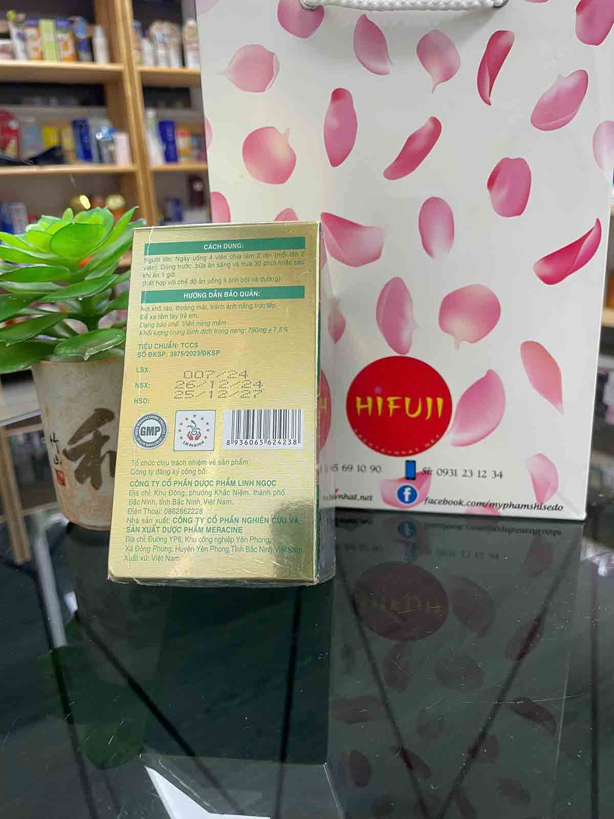 Viên uống cân bằng đường huyết Chaga Betics Gold 60 viên