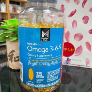 Viên uống dầu cá Omega 3 6 9 Supports Heart ...